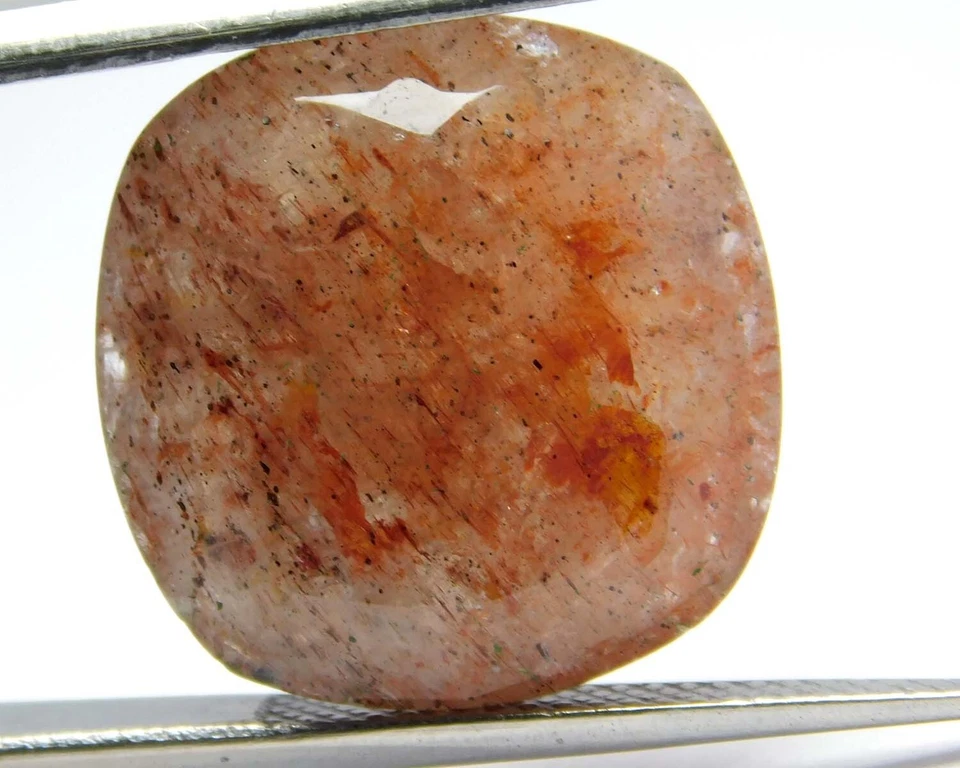 16.0 CT Natural Semi-Precious RADIANT Shape Light Smoky Quartz Loose Gems 677. - Image 4 of 4