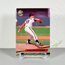 1992 Fleer Ultra MLB Card: BRYAN HICKERSON #589 | San Francisco Giant Pitcher