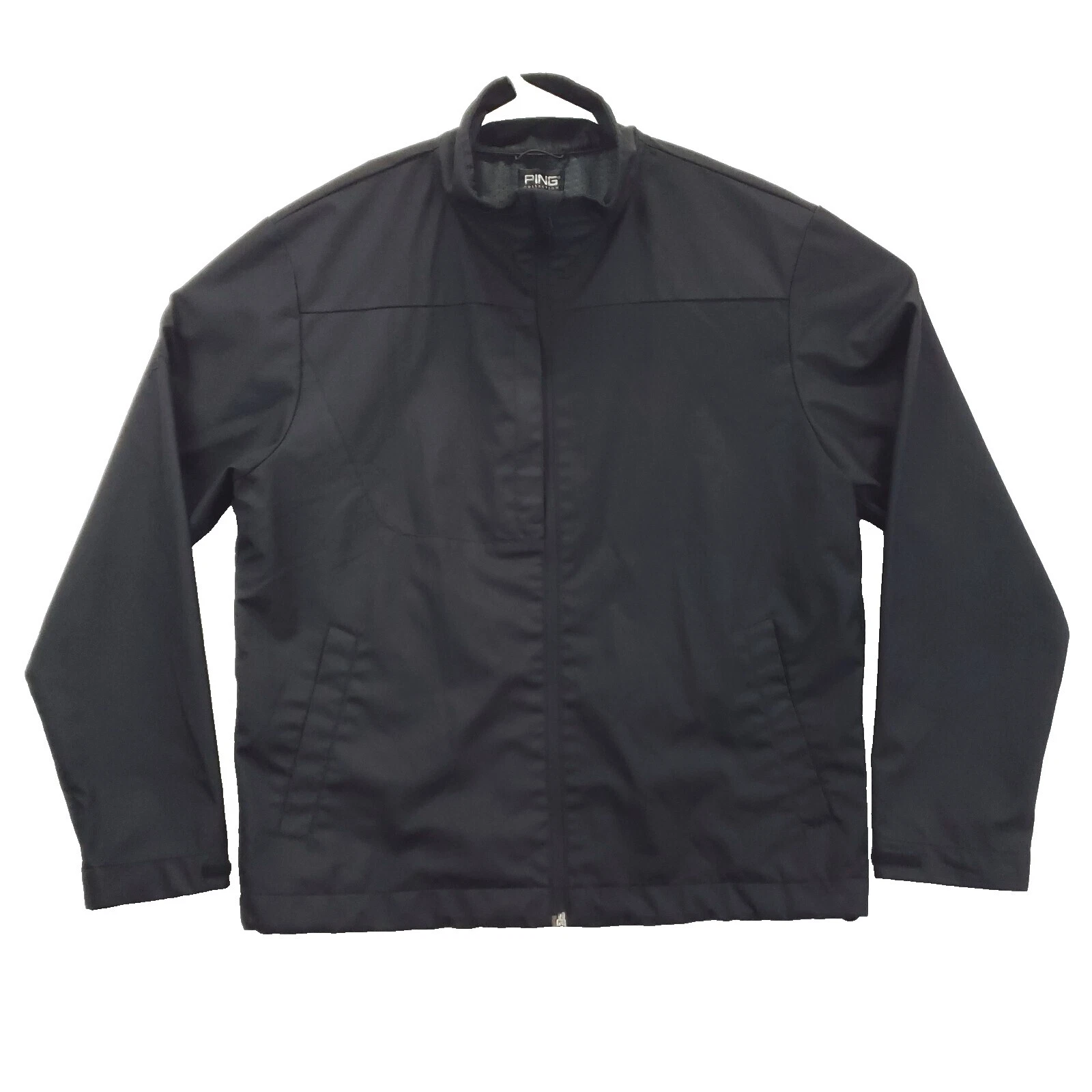 Ping Negro abrigos, chaquetas y chalecos para hombres