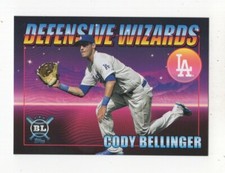 2021 TOPPS BIG LEAGUE BASEBALL DEFENSIVE WIZARDS CODY BELLINGER DODGERS