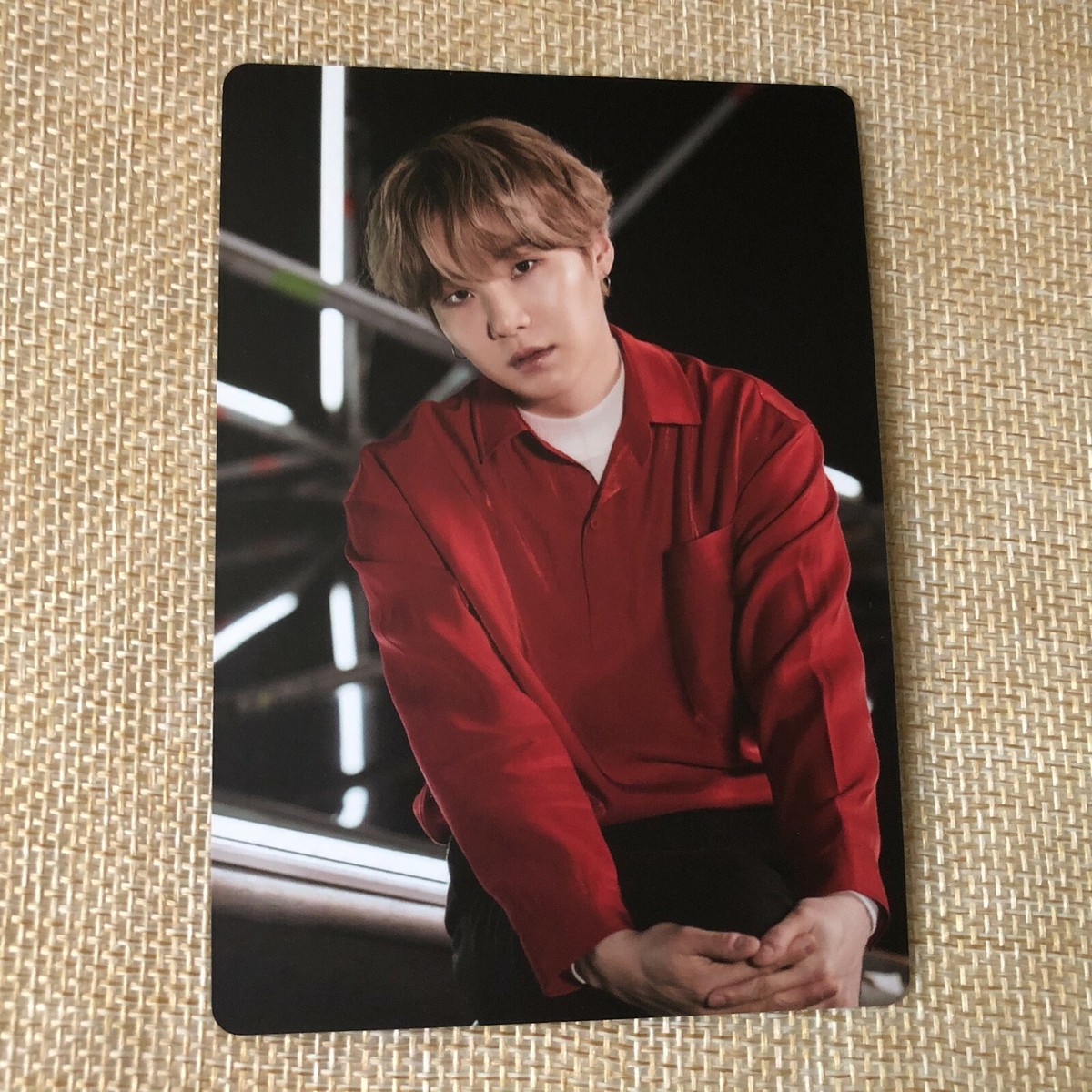 BTS map of the soul ミニフォト suga BTS SUGA 2/8 [ Map of the Soul ON:E ] Official Mini Photocard, ONE