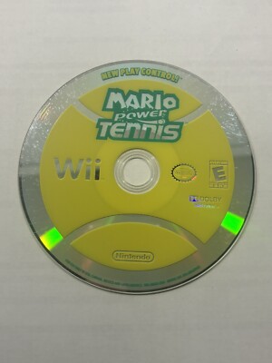 Mario Power Tennis Video Game For The Nintendo Wii DISC ONLY Tested & Works!