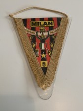 Milan AC fanion vintage football banderin pennant gagliardetto Calcio