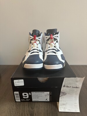Air Jordan 6 Retro 2012 Olympic - US 9.5 886551155303| eBay