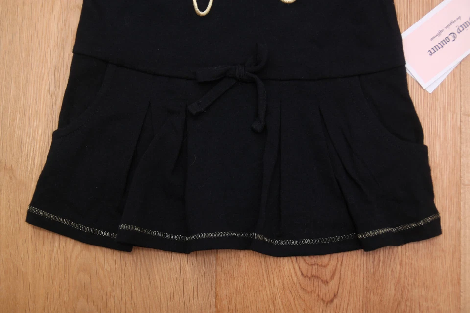 Juego de Top y Leggings Juicy Couture Bebé Niña ~ Negro, Marfil y Dorado Foto 4 de 4