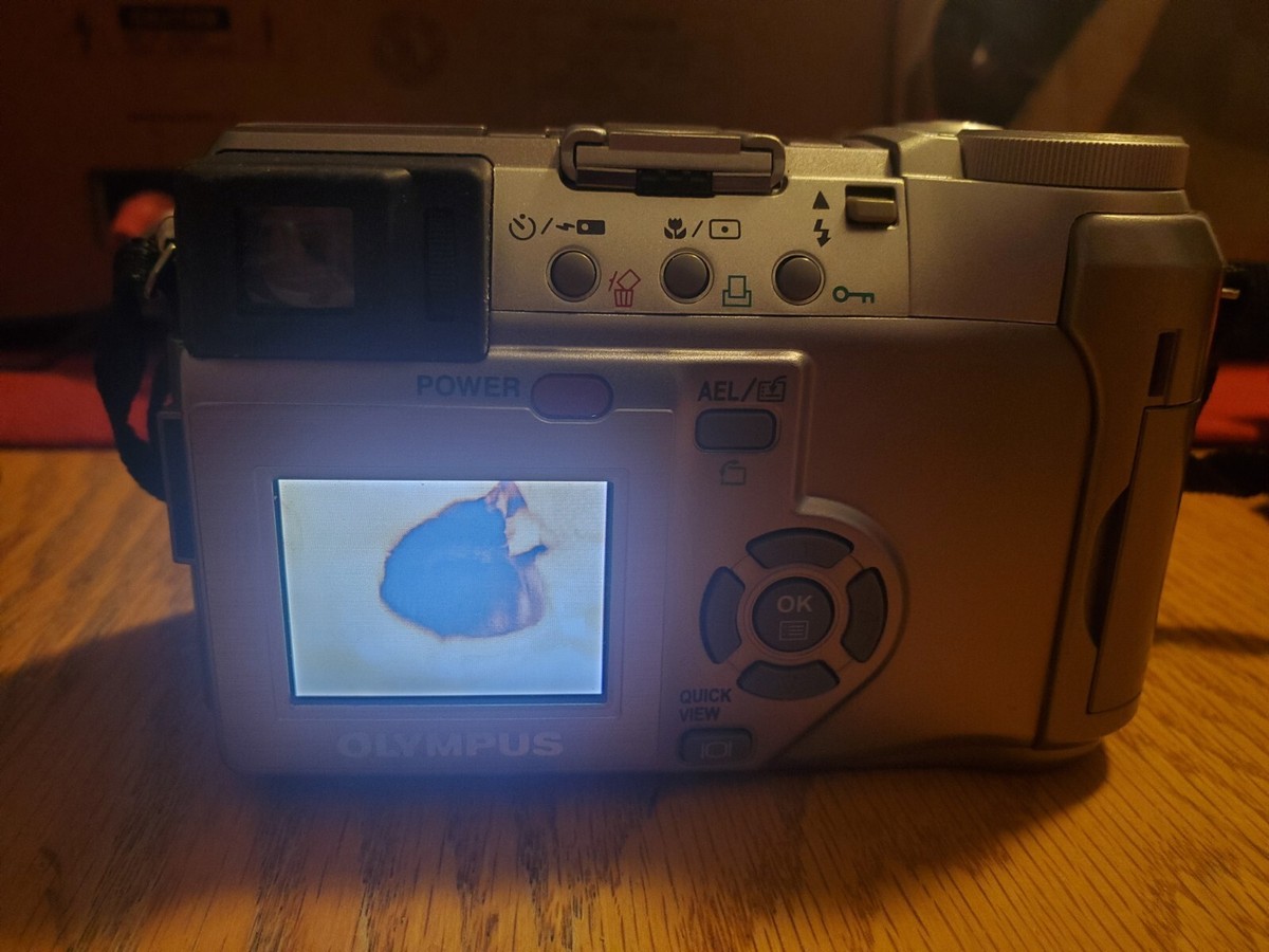 Olympus CAMEDIA C-755 Ultra Zoom 4.0MP Digital Camera - Silver | eBay