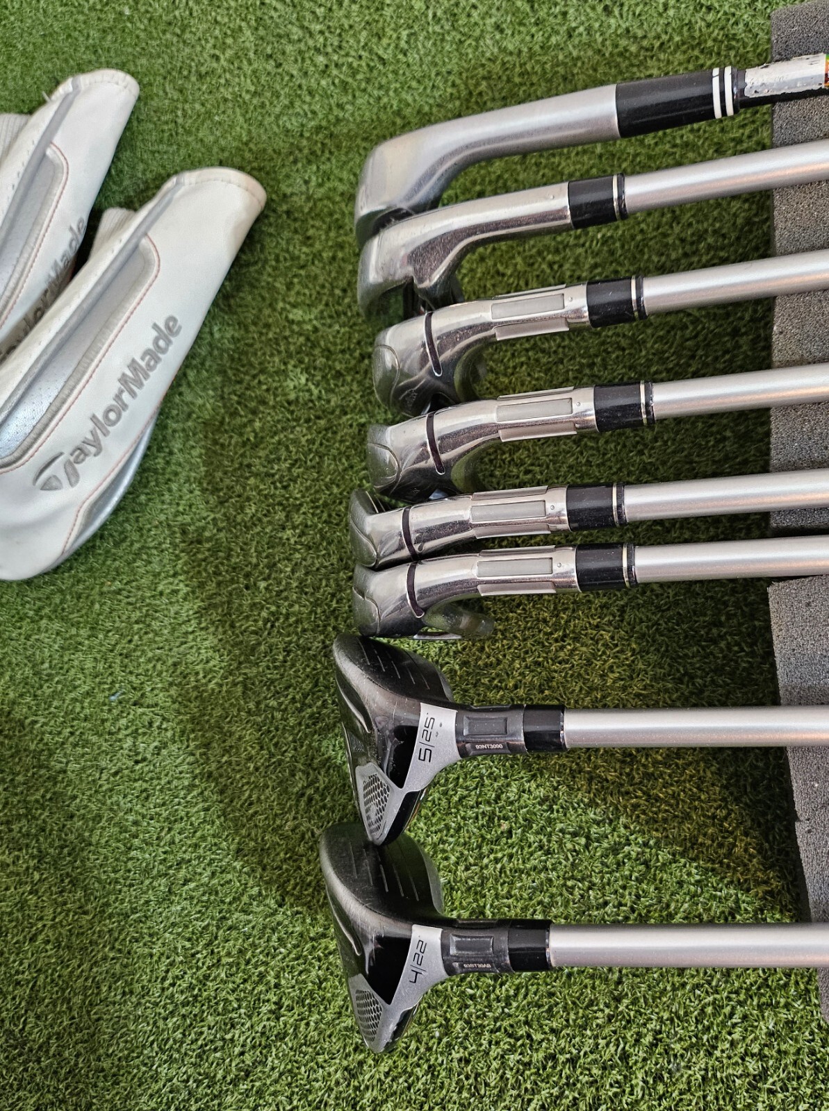 TaylorMade M6 Combo 4H,5H 5PW +AW + SW, Graphite LADIES Iron Set Missing 6 eBay