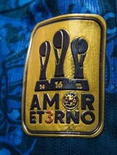 1 Club America TRICAMPEON Patch 1 Parche TRICAMPEON America NO INCLUYE JERSEY