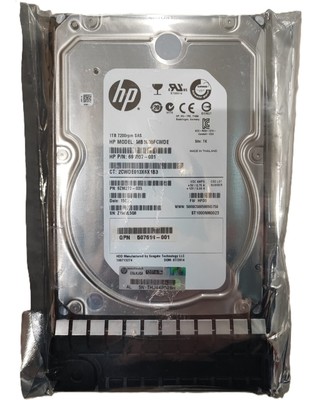 Fesplatte HP 1TB 7200U/min 128MB Cache SAS-2 3.5'' Zoll (MB1000FCWDE) NEU