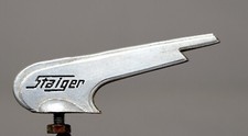Vintage Fender Figure Emblem Bicycle / Moped - Staiger - Fender Rider #2987