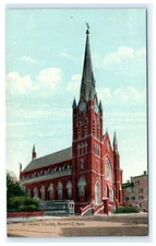 St. James Church Haverhill MA, Massachusetts Postcard