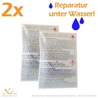 Flickzeug Wasserbett - Vinylkleber, Flicken, 2X Flickset - Wassermatratzen Pools