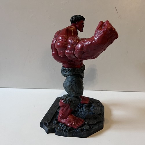 Modellino e base Marvel Select Red Hulk 9" - Diamond Select - Foto 5 di 5