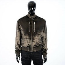 DIOR 2900 Bomber Jacket With Zipped Pockets - Dark Brown - Technical Velvet