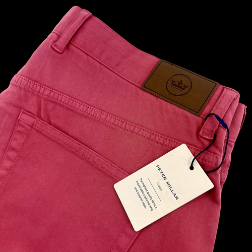 Peter Millar Ultimate Sateen 5 Pocket Trousers Pants Creed 35x34 $170