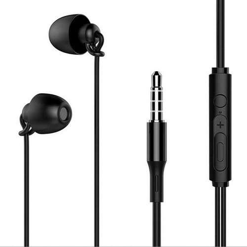 In-Ear Sleep Earphone Anti-Noise Ultra-Soft Headphones Earbuds Headset For Phone - Zdjęcie 22 z 25