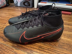 nike mercurial superfly 7 elite fg black red