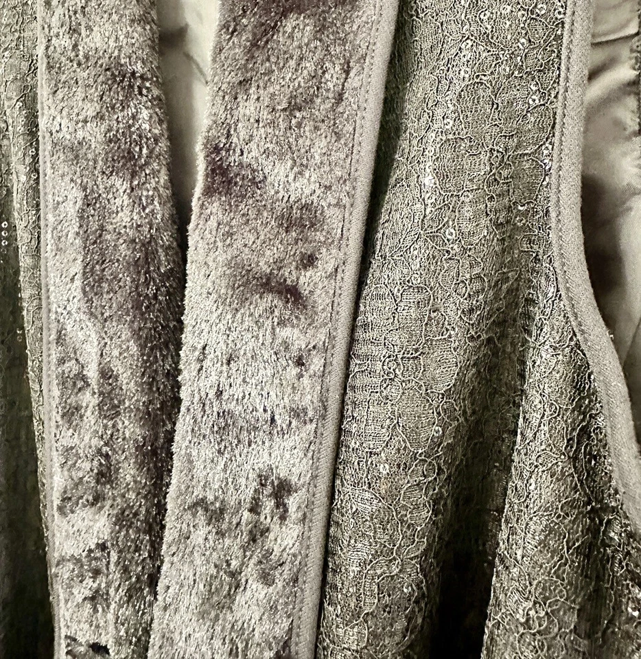 Ellen Tracy Women's Sleeveless Faux Fur Vest, Size-S - Image 4 of 4