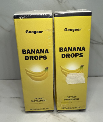 2 Pack Banana Drops For Weight Loss  BananaDrops Dietary Supplement 2oz 
