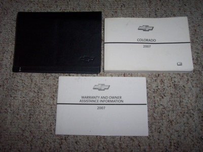 2007 Chevy Colorado Pickup Truck Owner Owner's Manual User Guide Set LS LT 