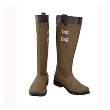 Mushoku Tensei Rudeus Greyrat Shoes Cosplay Brown Boots