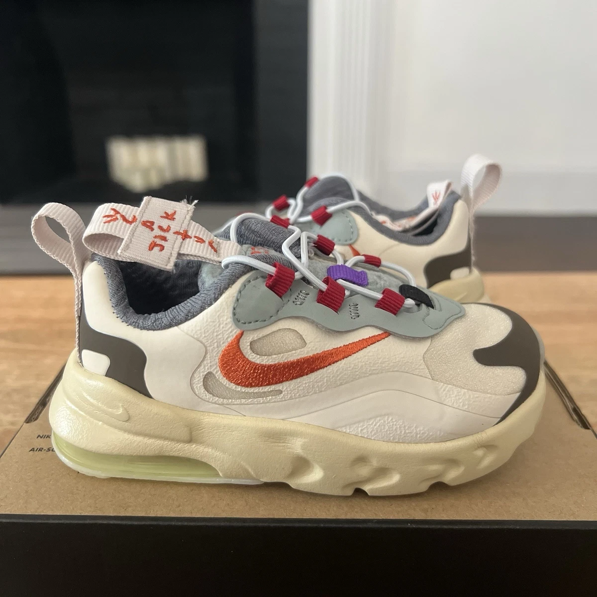 TD Size 7 - Nike Air Max 270 React x Travis Scott “Cactus Trails