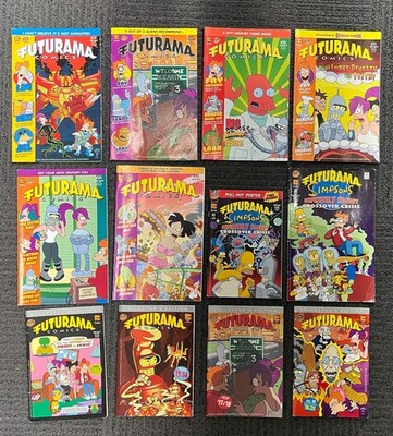12 Futurama Comics, Futurama/Simpsons Infinitely Secret Crossover #1 w/Poster #2