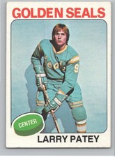 1975-76 Topps #137 Larry Patey California Golden Seals