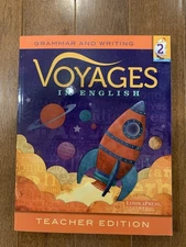 Voyages in English Grammar and Writing Grade 2 TEACHER EDITION Loyola Press NEW