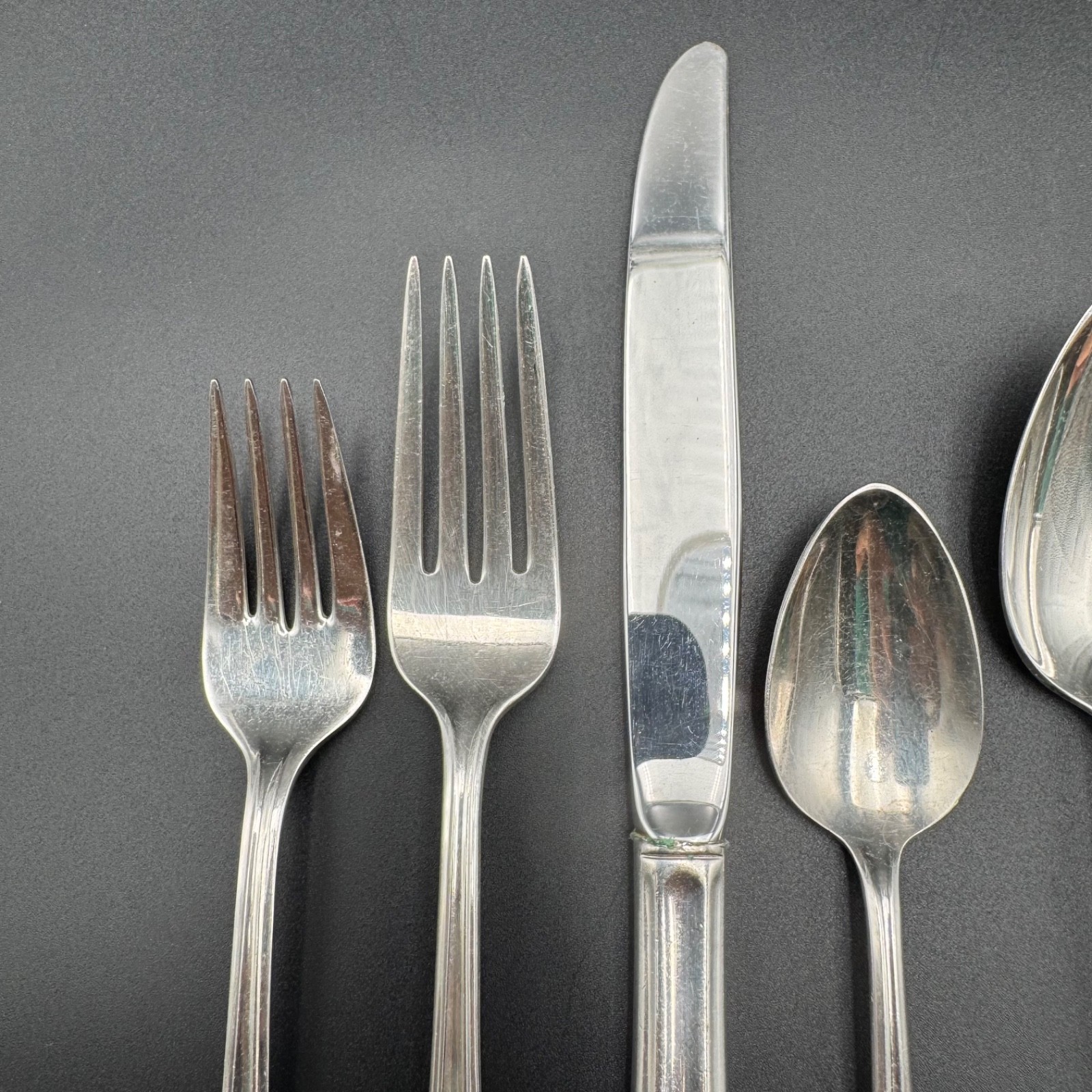 1847 Rogers Bros Silver Plate Eternally Yours 2 Place Settings 10 pcs VTG