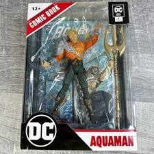 McFarlane Toys DC Direct Aquaman Page Punchers 7in Figure Comic Book Sealed