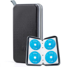 CD Holder, 72 Capacity Hard Plastic Storage Case for Car