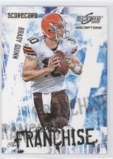 2009 Score Inscriptions The Franchise Scorecard 64/100 Brady Quinn #3 0j0