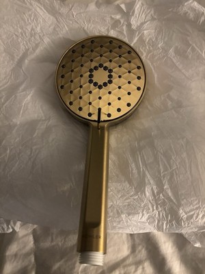 Kohler Awaken Shower Head Brushed Brass 2.5 GPM multifunction Hand Shower.   