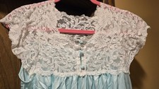 Vintage Shadow Line Women's Lace Detail Nightgown