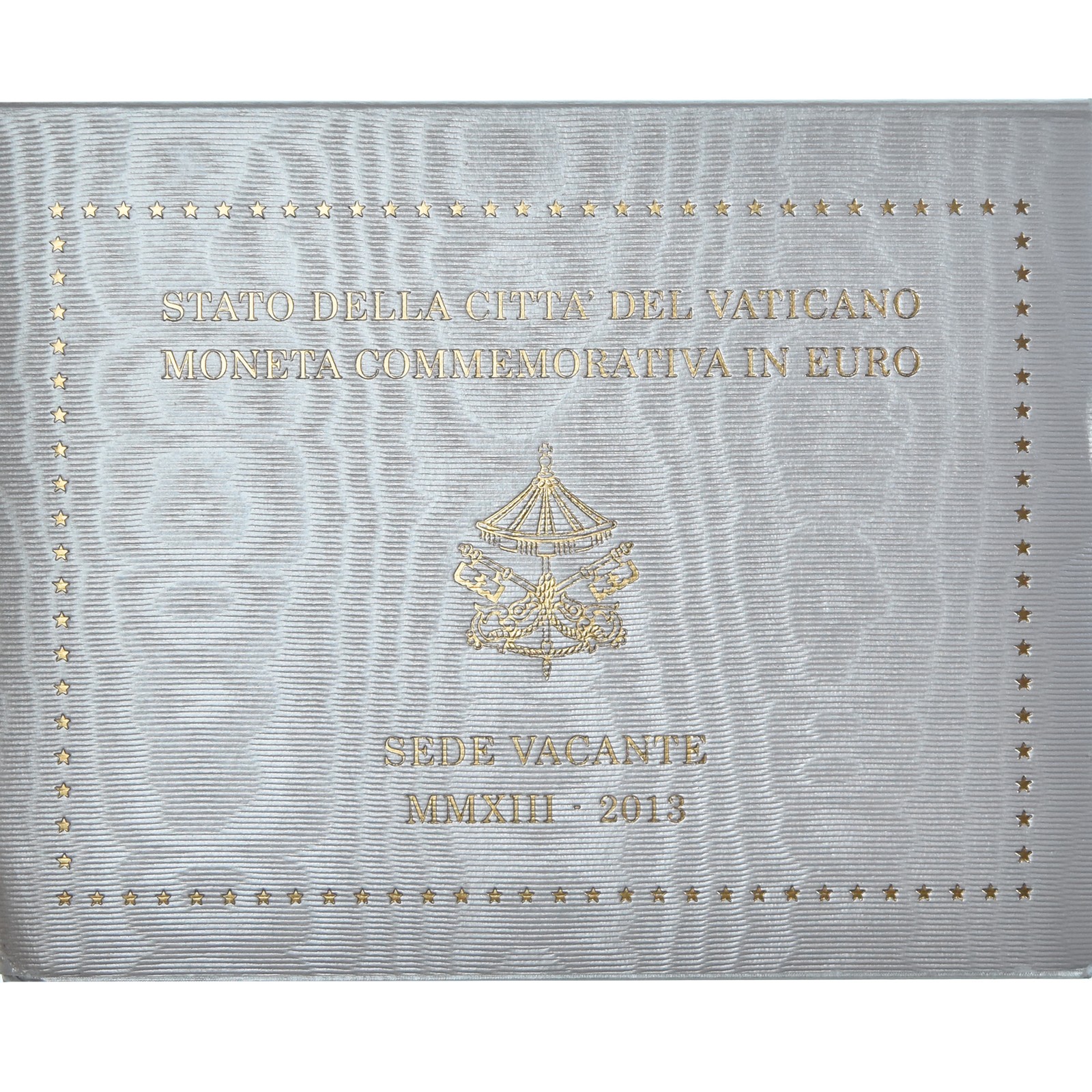 Vatican, 2 Euro, Siège Vacant, 2013, BU, FDC