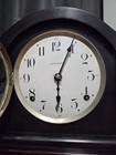WORKING Antique Seth Thomas Adamantine 8 Day Mantle Shelf Clock & Key 10"x9"x5" — photo 9