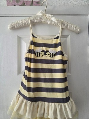 Gymboree Bumble Bee Swimsuit One Piece Size 8 Girl Gently used