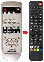 Fernbedienung Geeignet FüR Epson EB-450WI | EB-455WI | EB-460