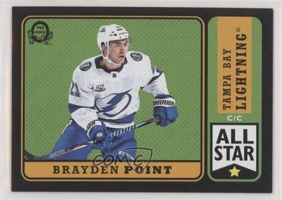 2018-19 O-Pee-Chee Retro Black 49/100 Brayden Point #48 4c6