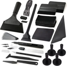 Gomake Vinyl Wrap Tool Kit for Car Window Tint Installation with Magnet mix 