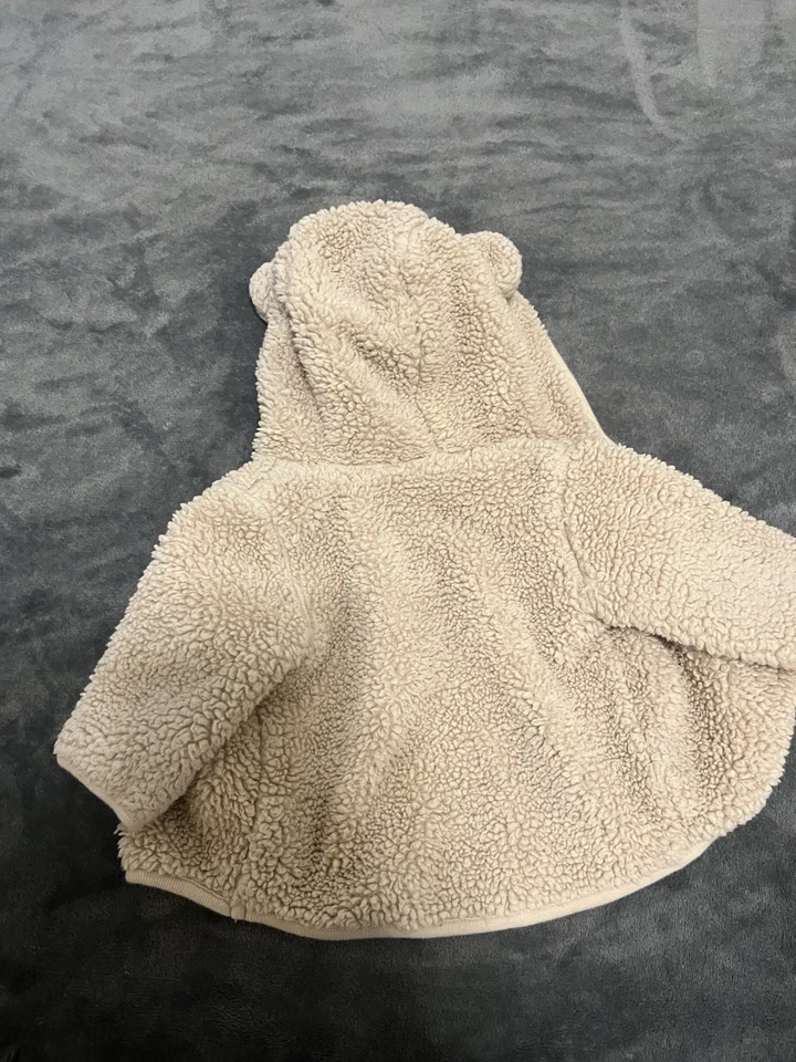 Suéter H&M Recién Nacido Unisex Bebé Niñas Niños Marfil Crema Manga Larga Foto 3 de 4