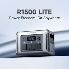 ALLPOWERS R1500 1600W 1056Wh Portable Power Station  for Outdoor Home Battery