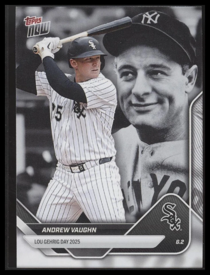 2025 Topps Now Lou Gehrig Day MLB Sarah Langs Pick Card # Complete Your Set - Image 3 of 4