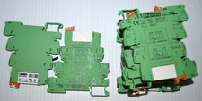 LOT OF 10 PHOENIX CONTACT BASE PLC-BSC-24DC/21 W/RELAY # ART-NR-2961105