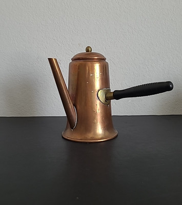 Vintage Turkish Coffee Pot Mid Century