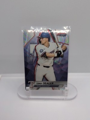 2025 Bowman's Best COREY SEAGER #1 WAVE Refractor SP Texas Rangers 