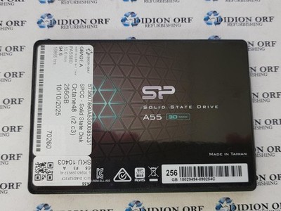 SILICON POWER A55 256GB 2.5'' SATA SSD, Grade A, SKU 10403