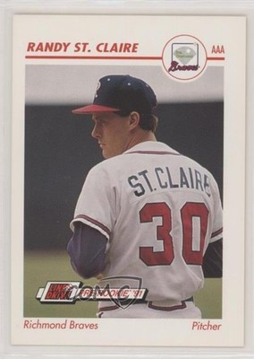 1991 Line Drive Pre-Rookie AAA Randy St Claire #443 2p4