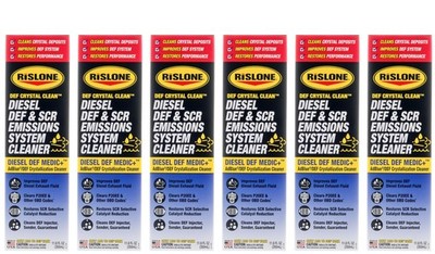 Rislone 4784-6Pk Def Crystal Clean Diesel Def Scr Emissions System Cleaner 11.8
